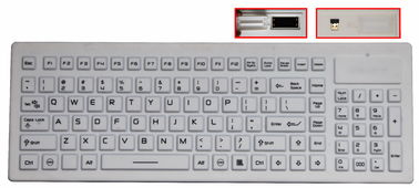 China Wireless medical keyboard with on/off switch and truly waterproof, hygeian application supplier