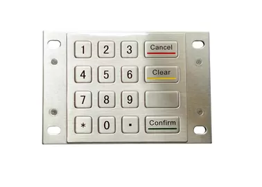 China weather proof Mechanical Number Pad For industrial phone keypad supplier