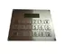 Special customs keyboard with colorful stainless steel keys and LCD display window supplier
